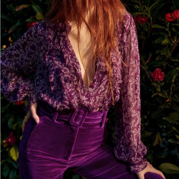 Sezane Celine Blouse - Picture 1 of 8
